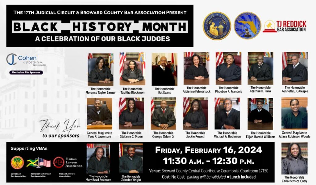 Black History Month: A Celebration of Our Black Judges