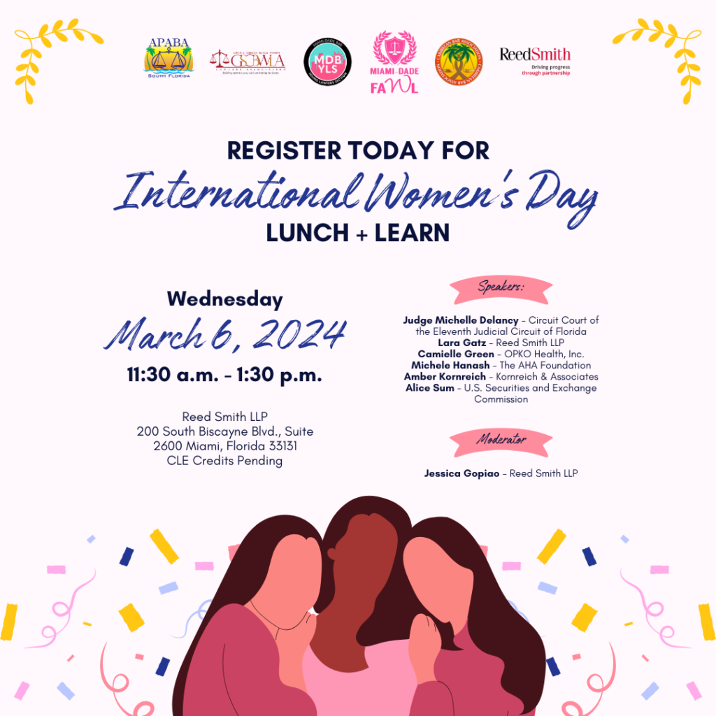 Celebrate International Women’s Day with a Lunch + Learn!